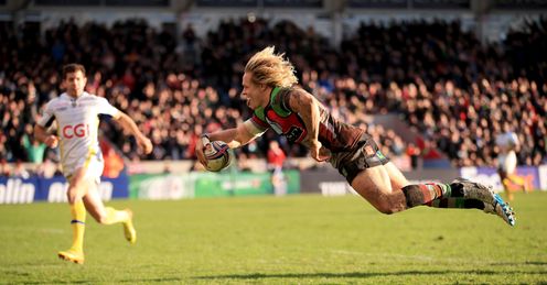 Matt Hopper Harlequins Twickenham Stoop Heineken Cup Rugby union Matt Hopper Harlequins Twickenham Stoop Heineken Cup Rugby union