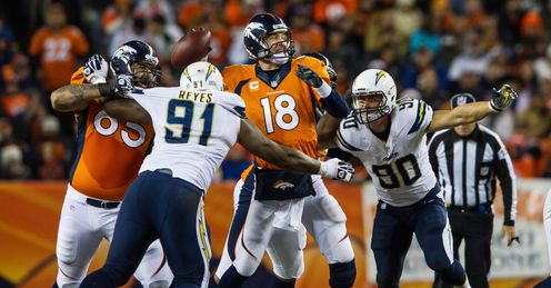 Peyton Manning: Will be up against a fearless Chargers team