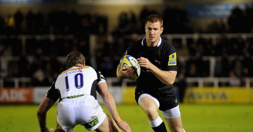 Rory Clegg Newcastle Falcons Rugby union Rory Clegg Newcastle Falcons Rugby union