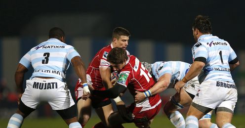 Scarlets Racing Metro Nic Williams Heineken CUp Scarlets Racing Metro Nic Williams Heineken CUp