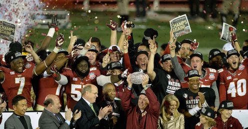State success: Florida's celebrations start after a stunning win over Auburn