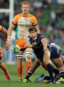 Luke Burgess Rebels v Cheetahs SR 2014 Luke Burgess Rebels v Cheetahs SR 2014