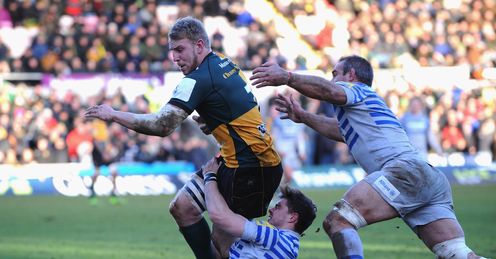 Northampton v Saracens LV= Cup Northampton v Saracens LV= Cup