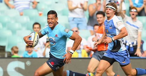 Israel Folau try waratahs Western force SR 2014 Israel Folau try waratahs Western force SR 2014