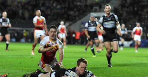 Jordan Thompson Hull FC v Catalan Dragons Jordan Thompson Hull FC v Catalan Dragons