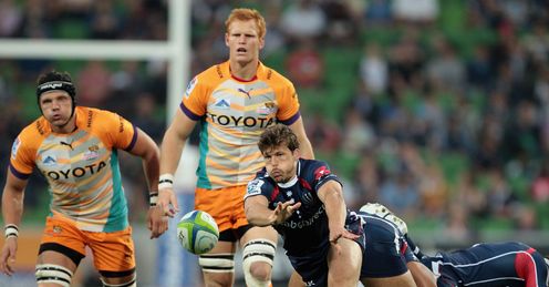 Luke Burgess Rebels v Cheetahs SR 2014 Luke Burgess Rebels v Cheetahs SR 2014