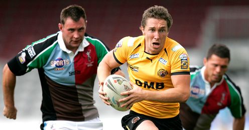 Luke Dorn Castleford Tigers 2008 Luke Dorn Castleford Tigers 2008