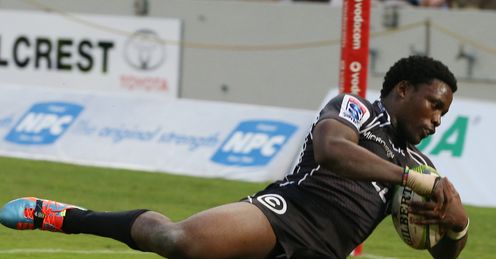 Lwazi Mvovo Sharks try 2014 Lwazi Mvovo Sharks try 2014