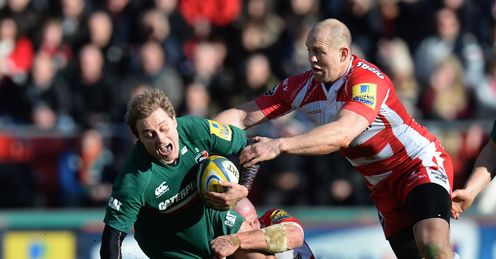 Mathew Tait Leicester Tigers v Gloucester 2014 Mathew Tait Leicester Tigers v Gloucester 2014