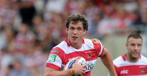Sean OLoughlin Wigan Warriors Sean OLoughlin Wigan Warriors