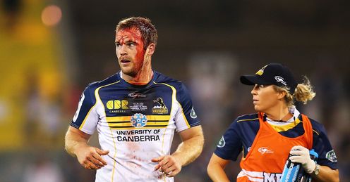 Pat McCabe Brumbies v Reds SR 2014 Pat McCabe Brumbies v Reds SR 2014
