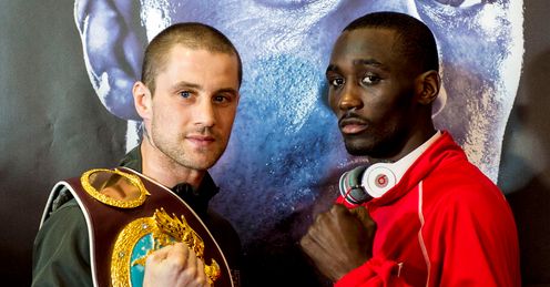 Burns and Crawford: it is going to be tight but Jim Watt fears the worst