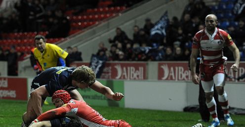 Rob Miller Sale Sharks v Gloucester Rob Miller Sale Sharks v Gloucester