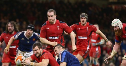 SAM WARBURTON WALES TRY V FRANCE SAM WARBURTON WALES TRY V FRANCE