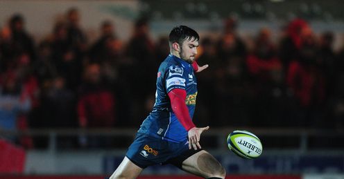 Scarlets full back Jordan Williams Scarlets full back Jordan Williams