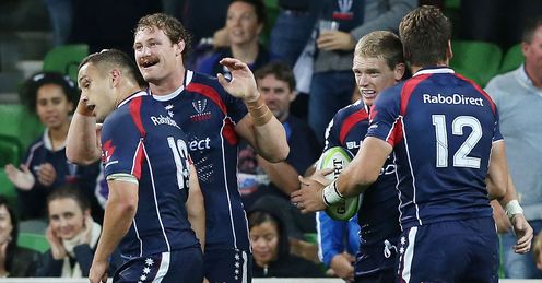 Tamati Ellison Scott Higginbotham and Bryce Hegarty for Rebels Tamati Ellison Scott Higginbotham and Bryce Hegarty for Rebels