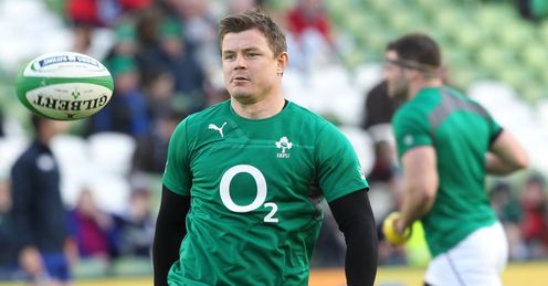 Brian O'Driscoll Ireland Scotland Six Nations Brian O'Driscoll Ireland Scotland Six Nations