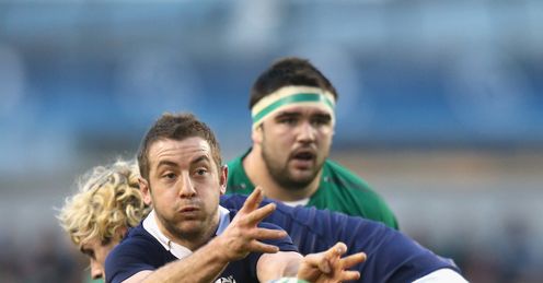 Greig Laidlaw Scotland Six Nations Dublin Greig Laidlaw Scotland Six Nations Dublin