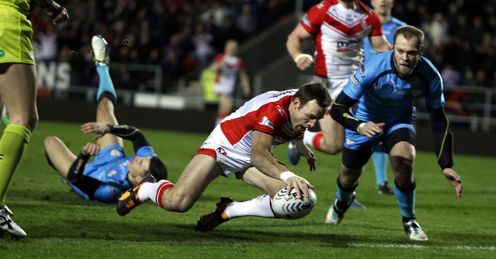 JAMES ROBY ST HELENS SUPER LEAGUE JAMES ROBY ST HELENS SUPER LEAGUE