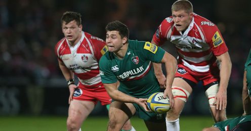 Leicester Ben Youngs Gloucester Aviva Premiership Leicester Ben Youngs Gloucester Aviva Premiership