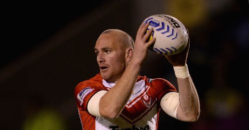 Luke Walsh St Helens Super League Halliwell Jones Stadium Luke Walsh St Helens Super League Halliwell Jones Stadium