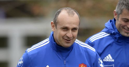 France rugby union head coach Philippe Saint-Andre France rugby union head coach Philippe Saint-Andre