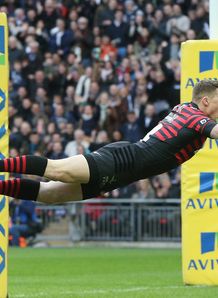 Chris Ashton Saracens v Harlequins Wembley 2014 Premiership Chris Ashton Saracens v Harlequins Wembley 2014 Premiership