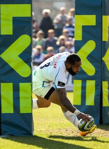 Fetu u Vainikolo scoring for Exeter Chiefs in LV Cup Fetu u Vainikolo scoring for Exeter Chiefs in LV Cup