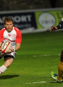 Joe Pietersen in action for Biarritz in the Top 14 Joe Pietersen in action for Biarritz in the Top 14