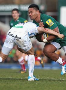 Manu Tuilagi Leicester v Exeter Aviva Premiership 2014 Manu Tuilagi Leicester v Exeter Aviva Premiership 2014