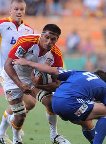 Tanerau Latimer taking contact for Chiefs Tanerau Latimer taking contact for Chiefs