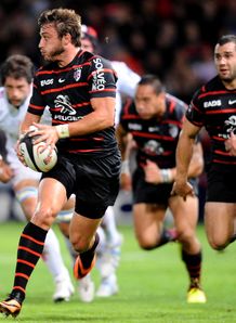 Toulouse fullback Maxime Medard v Stade francais Toulouse fullback Maxime Medard v Stade francais