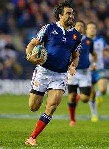 Scotland v France: Yoann Huget Scotland v France: Yoann Huget