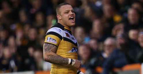 Castleford Jordan Tansey 2014 Castleford Jordan Tansey 2014