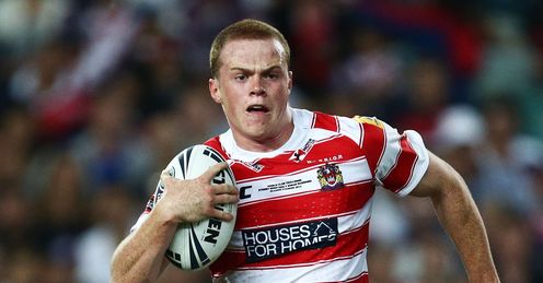 Joe Burgess - Wigan Warriors Joe Burgess - Wigan Warriors