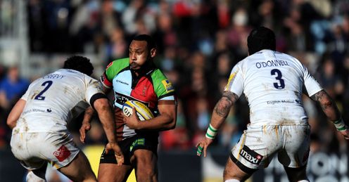 Jordan Turner Hall Harlequins v Worcester AVP 2014 Jordan Turner Hall Harlequins v Worcester AVP 2014