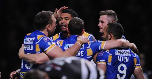 Leeds v Widnes Kallum Watkins Leeds v Widnes Kallum Watkins