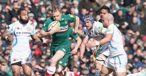 Leicester v Exeter Scott Hamilton Leicester v Exeter Scott Hamilton