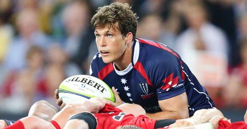 Luke Burgess Rebels v Crusaders SR 2014 Luke Burgess Rebels v Crusaders SR 2014