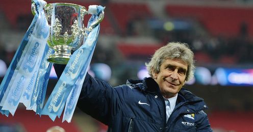Push for more: Redknapp says Pellegrini must build on Wembley win