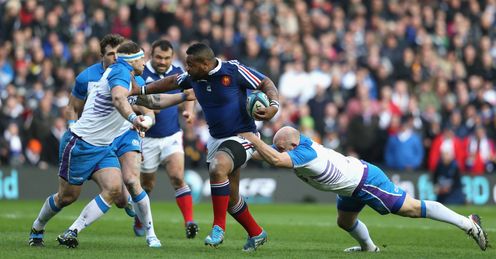 Mathieu Bastareaud of France Mathieu Bastareaud of France