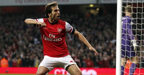 Flamini: scored in Arsenal's draw with Man City