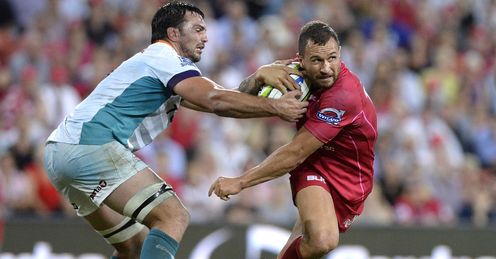 Quade Cooper Reds v Cheetahs SR 2014 Quade Cooper Reds v Cheetahs SR 2014