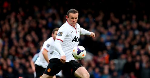 Rooney: shoots from distance with spectacular results
