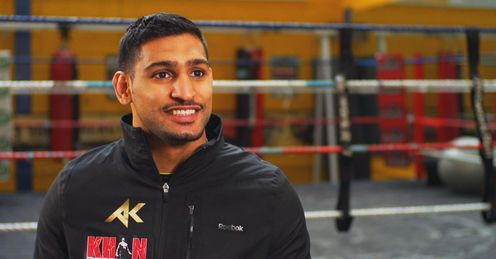 Good place: Khan looks happy and hungry again, says Johnny