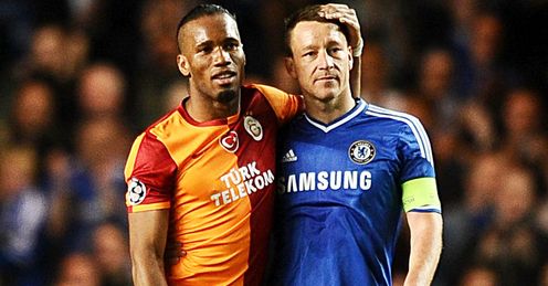 Drogba: returned to Chelsea this week