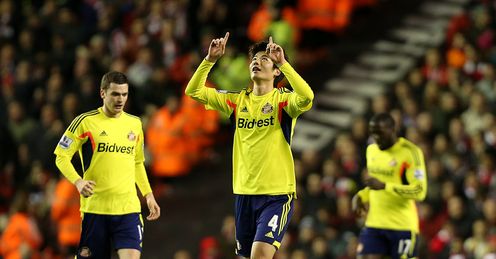 Sung-Yeung Ki: scored against Liverpool - can he do it again against West Ham?