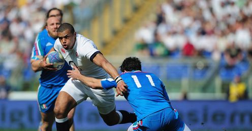 Luther Burrell England Stadio Olimpico Rome Six Nations Luther Burrell England Stadio Olimpico Rome Six Nations
