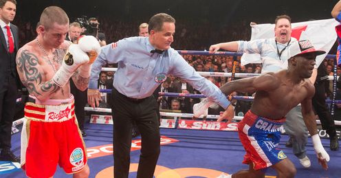Parting company: Ricky Burns should stay well clear of Terence Crawford, says Johnny