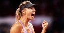 Sharapova sends out warning